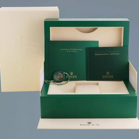 New With Tags Rolex AirKing Men's Black Dial Watch - Picture 3 of 6